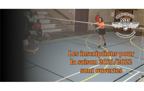 Nouvelle saison 2021/2022
